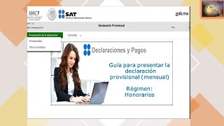 Tutorial Pago provisional febrero 2022 Act empresarial y profesional Honorarios [upl. by Virginie]