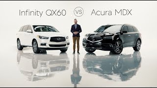 2019 Infiniti QX60 Road Test amp Review vs the 2019 Acura MDX [upl. by Greenebaum]