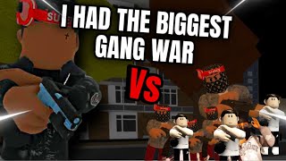 I HAD A GANG WAR IN ROBLOX SOUTH LONDON 2 [upl. by Terry]