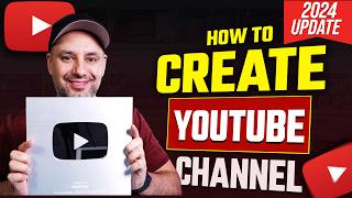 How To Create A YouTube Channel  2024 Beginner’s Guide [upl. by Scandura662]