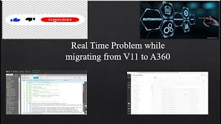 Variable Mapping Issue while Migrating from V11 to A360  Automation Anywhere  Automation 360 [upl. by Nosyla480]