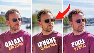 iPhone 16 Pro vs Galaxy S24 Ultra vs Pixel 9 Pro  CAMERA COMPARISON [upl. by Susejedesoj]