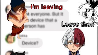 Pranking the boys  bnha texts part 2 [upl. by Akinihs71]