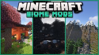 Top 10 Best BIOME amp WORLD GENERATION Mods for Minecraft  Forge amp Fabric [upl. by Aldwin494]