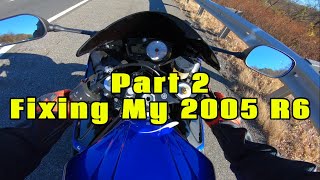 Part 2  Fixing My Yamaha R6  Results At The End topvelocity [upl. by Frangos]