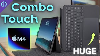 Logitech Combo Touch for M4 iPad Pro BIG changes [upl. by Corrianne63]