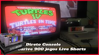 Jogando Direto Console Super Nintendo Testado Evedrive 900 games shorts [upl. by Elaynad]