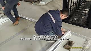 StepbyStep Guide Installing a Sloped Roof on a Container Home [upl. by Nahamas]