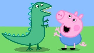 Peppa Pig Nederlands Compilatie Nieuwe Afleveringen  Mr De Dinosaurus Is Kwijt  Tekenfilm [upl. by Sherj908]