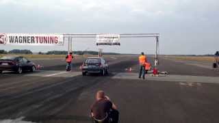 Turbo Gockel Golf 2 33L VR6 Turbo Lauf 1 98 sec Test and Tune Rothenburg 2013 [upl. by Nnitsuj]