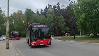 Vilniaus transportas 87 autobusas Ateities g  Molėtų Pl  Riešė  Bendorėliai  Šeškinė [upl. by Medina]