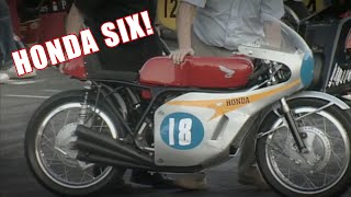 Awesome sound of a Honda Six Isle of Man TT On the Prom 2007  Honda RC166 [upl. by Pitchford616]