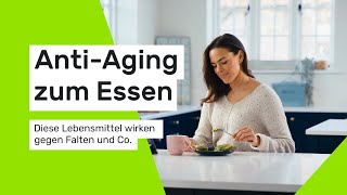 AntiAging zum Essen Diese Lebensmittel wirken gegen Falten und Co [upl. by Romilly]