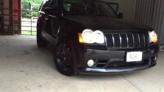 2008 Jeep SRT8 SLP Loudmouth Magnaflow Mid pipes [upl. by Novia706]