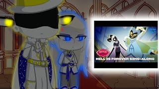 God And Lucifers Brothers React To Hell Is Forever•HazbinHotel•My AU•read description• [upl. by Eissirhc498]