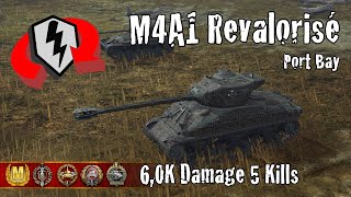 M4A1 Revalorisé  60K Damage 5 Kills  WoT Blitz Replays [upl. by Herculie]