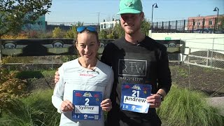 Metro Detroit couples aims to set their own records at Detroit Free Press Marathon on Sunday [upl. by Mayor]