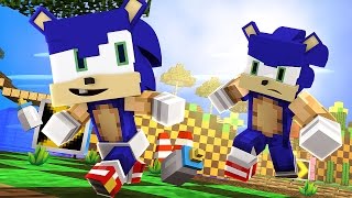 Minecraft WHOS YOUR DADDY  BEBÊ SONIC Sonic Baby [upl. by Charis452]