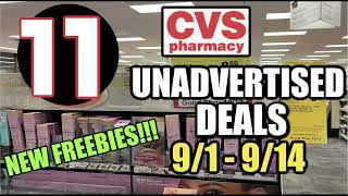 CVS UNADVERTISED DEALS 91  914   FREEBIE UPDATES [upl. by Llenahc]