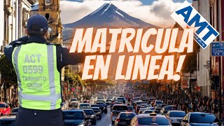 MATRICULA vehicular EN LINEA 2024 EN QUITO  ECUADOR [upl. by Gregorio183]