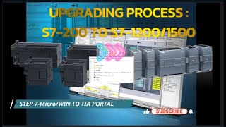 Migracion Proyecto de S7200 Step 7 MicroWin a TIA PORTAL software conversion tool Video 1 de 2 [upl. by Happ]