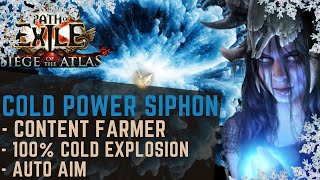 PoE 325  Cold Power Siphon build  Settlers of Kalguur [upl. by Dianne]