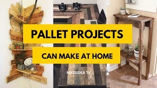 95 Amazing Pallet Projects Ideas Can Make at Home [upl. by Devina306]