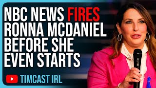 NBC News FIRES Ronna McDaniel Before She Even Starts Democrat Cult Can’t Handle It [upl. by Anifesoj499]