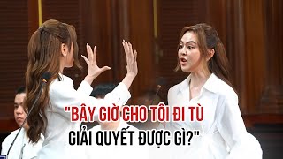 Trang Nemo đỏ mắt bào chữa “Bây giờ cho tôi đi tù giải quyết được gì” [upl. by Acilegna408]