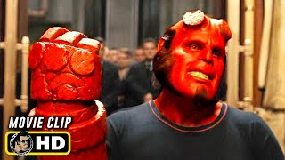 HELLBOY II 2008 Nuada Vs Hellboy Fight HD [upl. by Elenahc]