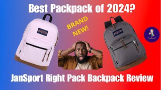 The Ultimate Backpack Review of 2024 JanSport Right Pack with Laptop Sleeve Uncovered [upl. by Elga]