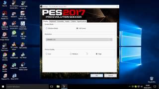 How to change PES 2017 resolution in Full HD [upl. by Jaddan]