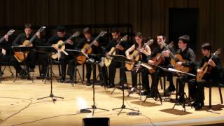 Camerata Argentina de Guitarras Adios Nonino Astor Piazzolla [upl. by Nizam138]