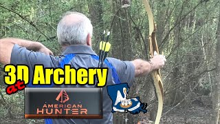 3D Archery at the ASA 3D Shoot at American Hunter [upl. by Sexela]