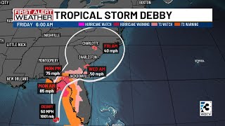 Gov declares State of Emergency for North Carolina ahead of Tropical Storm Debby [upl. by Gustav323]