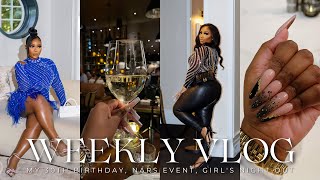 WEEKLY VLOG My 30th Birthday NARS Event Girls Night Out amp More  Tamara Renaye [upl. by Notxap]