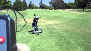 MyGolfSpycom Review Spitzer R5 Digital Remote Cart Video 1 [upl. by Aneger629]