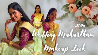 GRWM For Kalyana Muhurtham  Makeup Tutorial [upl. by Aynek564]