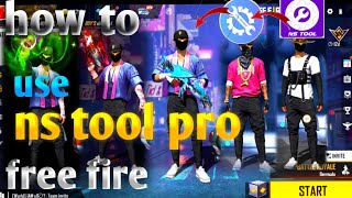 How to use NS tool pro FF max🤓 ns tools ko kaise use kare🧐  ns tool pro को कैसे use करें FF 1 [upl. by Yajiv]