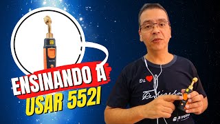 Ensinando o cliente a usar o TESTO 552i [upl. by Ennad338]