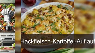 HackfleischKartoffelAuflauf  Rezept [upl. by Siriso]