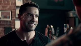 Scott Adkins Bar Fight Scene Debt Collectors 2020 [upl. by Hako183]