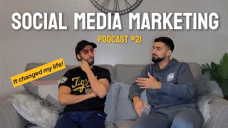 Social Media Marketing  £10kmonth guide Escaping 95 How to start  PODCAST 21 [upl. by Andri]