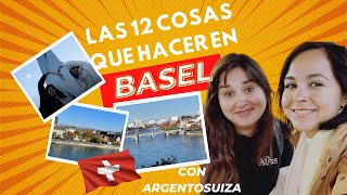 12 cosas imprescindibles que hacer en Basel con ArgentoSuiza Parte 2 [upl. by Euqirat44]