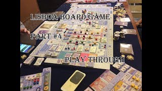 วิธีเล่น Lisboa Board Game 4  Lisboa Board Game Play Through [upl. by Ettenom]