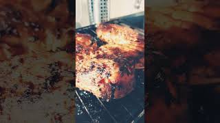 Poulet en crapaudine asmr food cooking chicken [upl. by Rebmak]