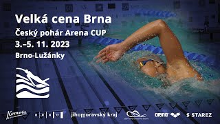 Velká cena Brna – Český pohár Arena CUP v plavání [upl. by Eltsirk49]