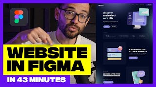 Figma tutorial for Beginners Complete Website from Start to Finish [upl. by Beare]