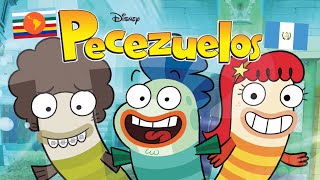 Fish Hooks Theme song  Spanish Latin America   Pecezuelos Intro LATAM  TeleOnce Guatemala Airing [upl. by Aimahc27]