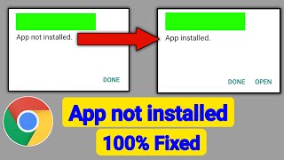 App not installed problem solve  How to solve App not installed in Android [upl. by Ytsirhc]